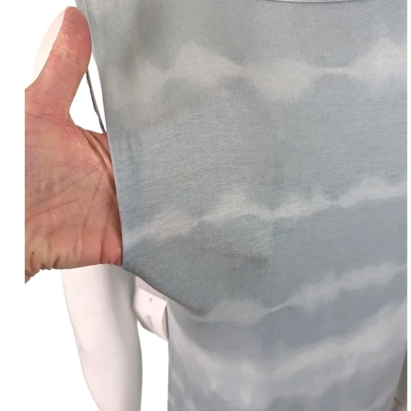 Alfani Sleeveless Chemise Nightgown Dress NEW Coverup Womens Small Green Tie Dye - Picture 4 of 11